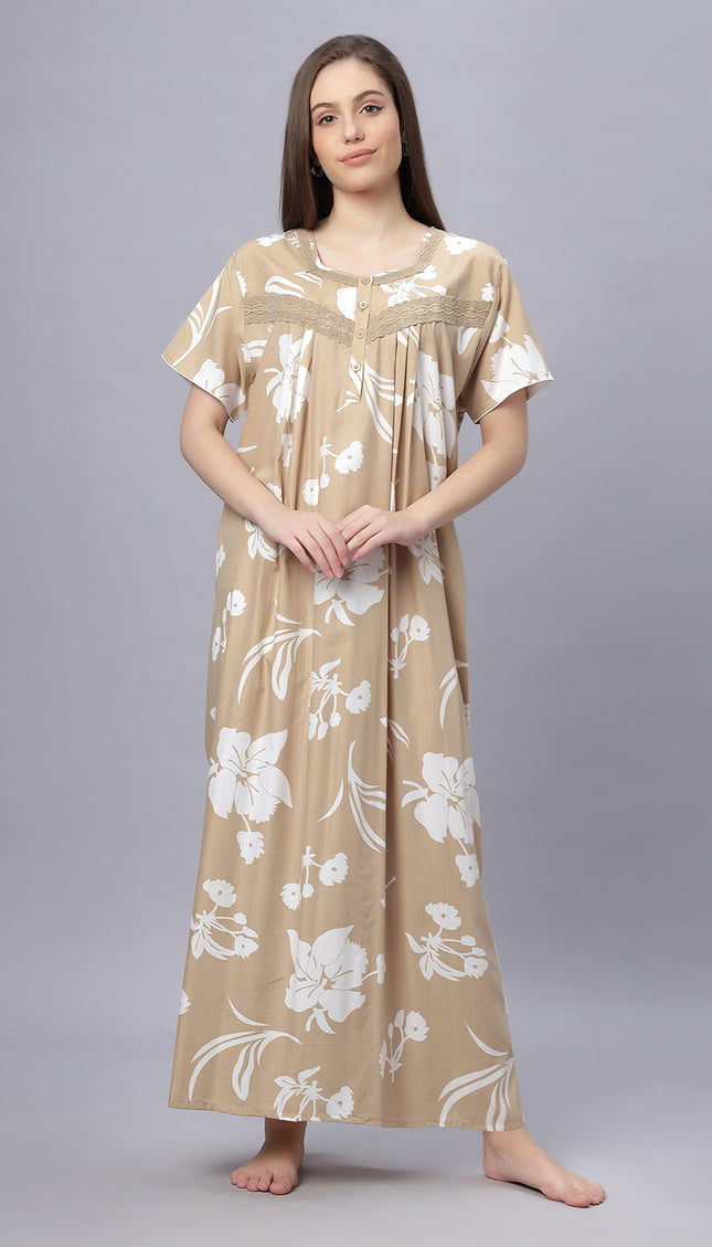 Womens Nightwear Full-Length Nighty