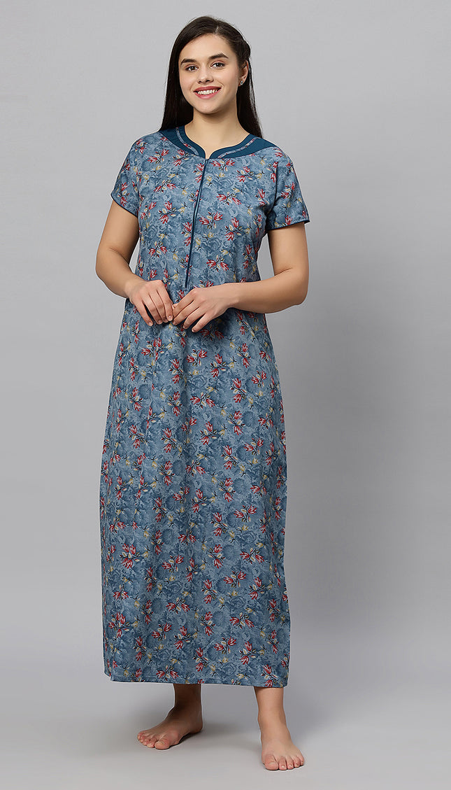 Womens Nightwear Full-Length Nighty