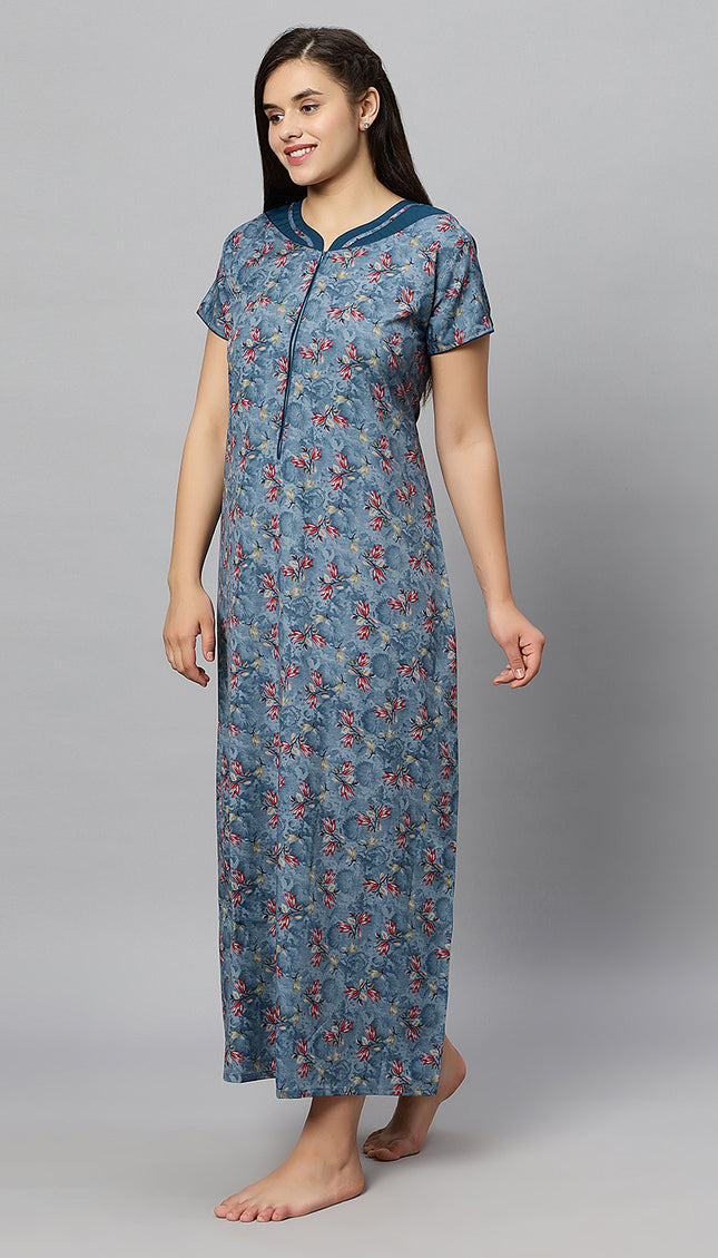 Womens Nightwear Full-Length Nighty
