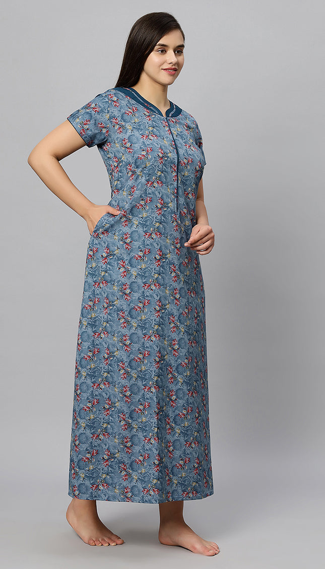 Womens Nightwear Full-Length Nighty