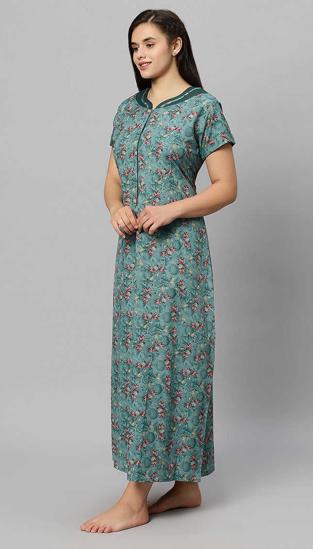 Womens Nightwear Full-Length Nighty