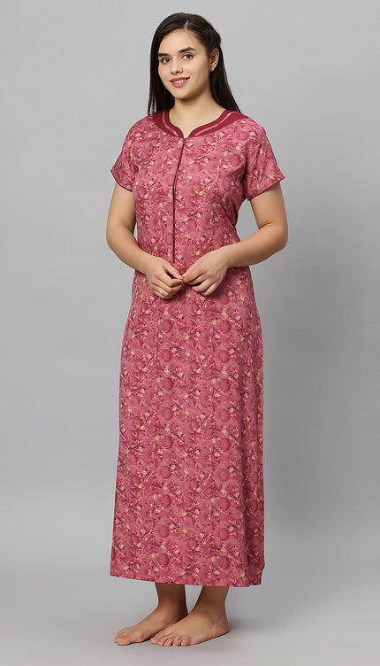 Womens Nightwear Full-Length Nighty