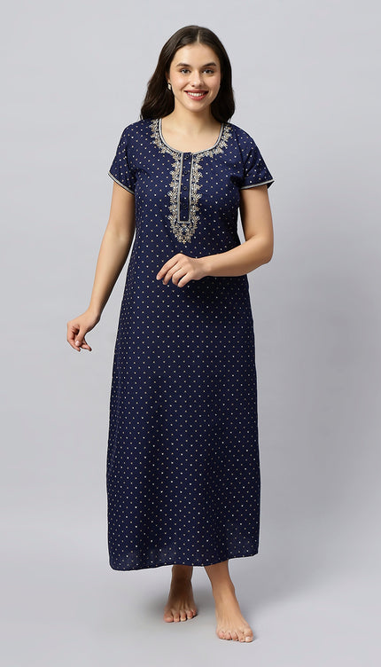 Womens Nightwear Full-Length Nighty