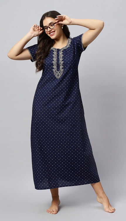 Womens Nightwear Full-Length Nighty