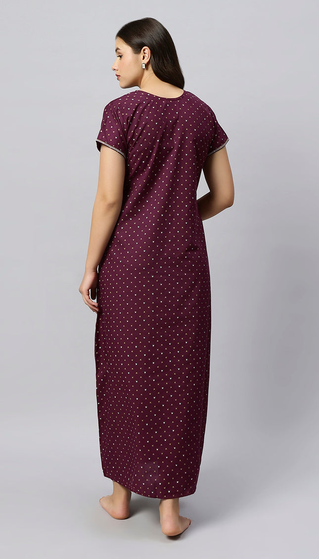 Womens Nightwear Full-Length Nighty