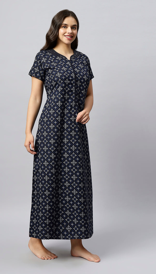 Womens Nightwear Full-Length Nighty