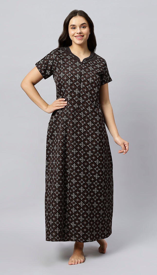 Womens Nightwear Full-Length Nighty