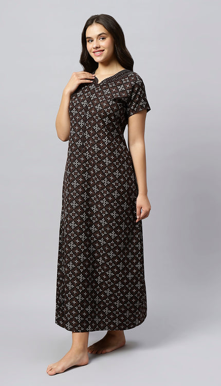 Womens Nightwear Full-Length Nighty