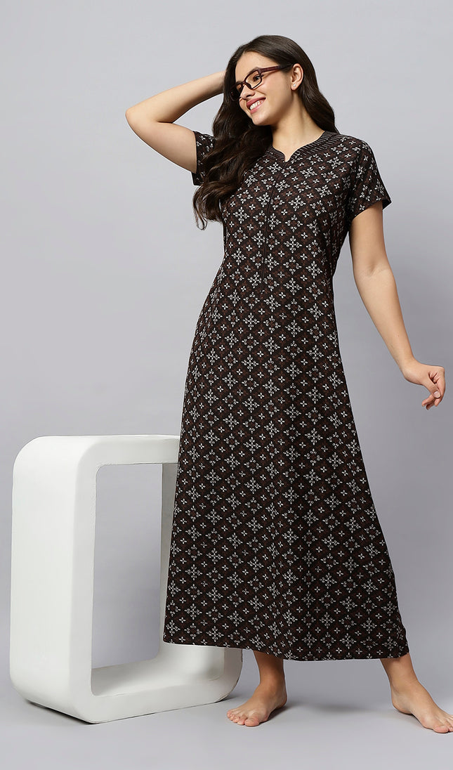 Womens Nightwear Full-Length Nighty