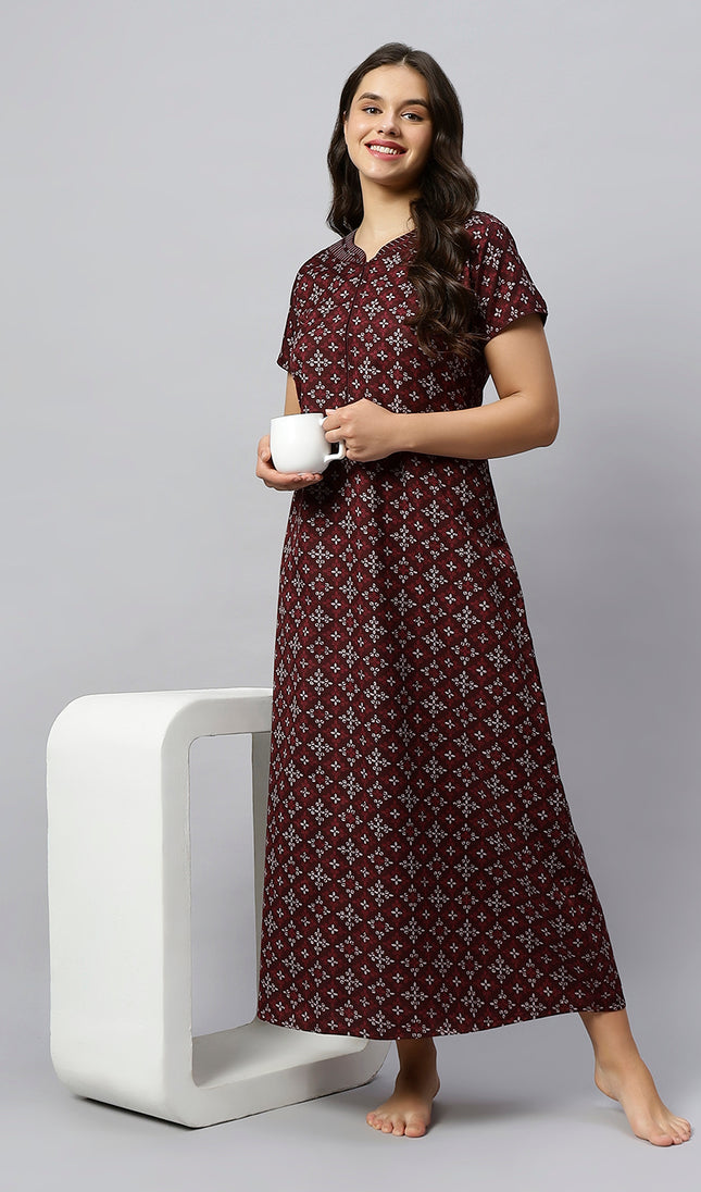 Womens Nightwear Full-Length Nighty