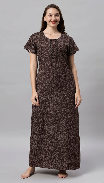 Womens Nightwear Full-Length Nighty