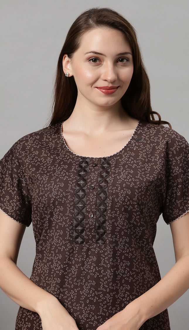 Womens Nightwear Full-Length Nighty
