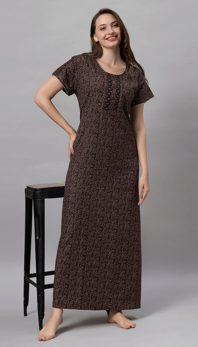 Womens Nightwear Full-Length Nighty