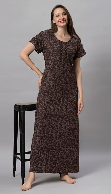 Womens Nightwear Full-Length Nighty