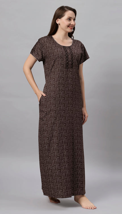 Womens Nightwear Full-Length Nighty