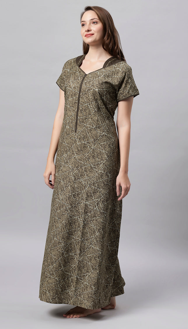 Womens Nightwear Full-Length Nighty