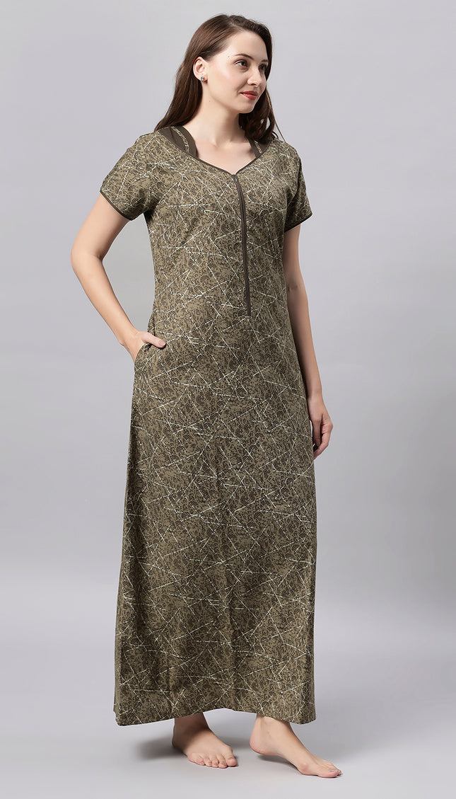 Womens Nightwear Full-Length Nighty
