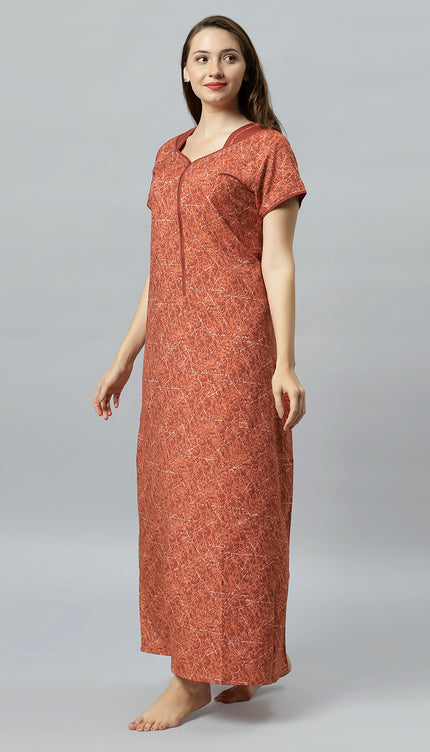 Womens Nightwear Full-Length Nighty