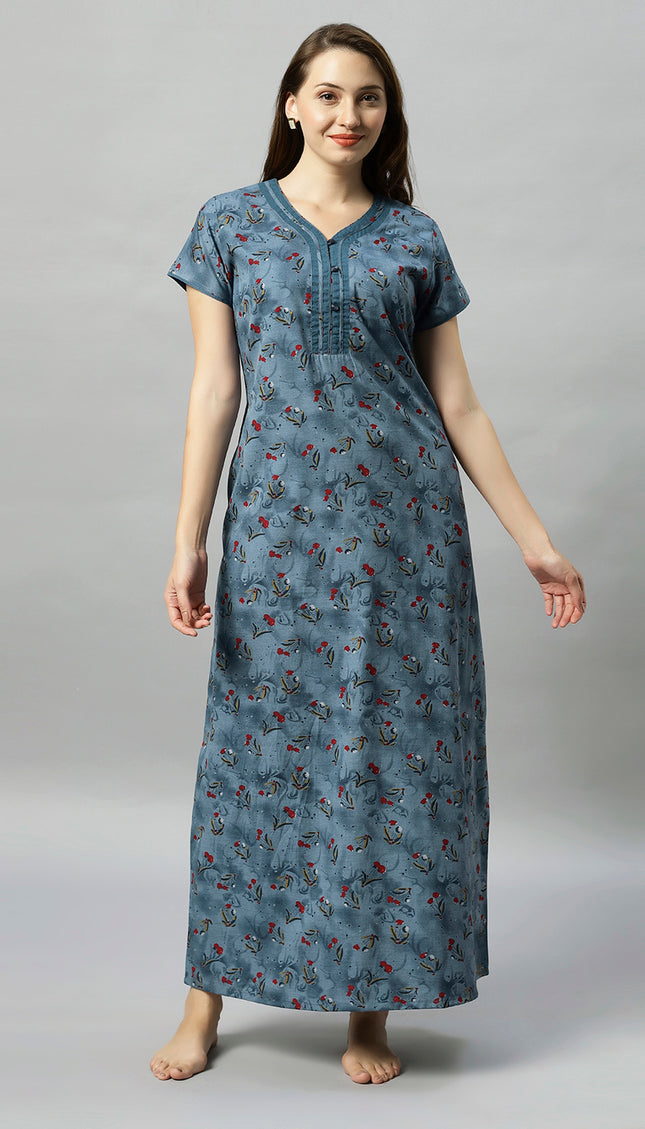 Womens Nightwear Full-Length Nighty