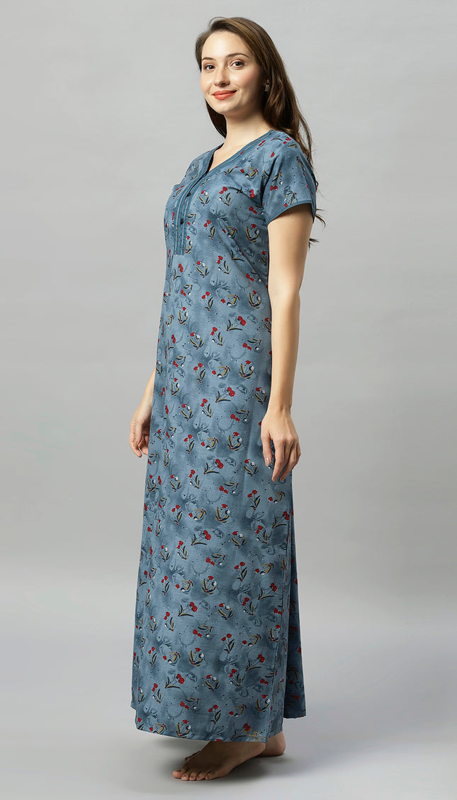 Womens Nightwear Full-Length Nighty