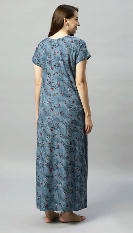 Womens Nightwear Full-Length Nighty