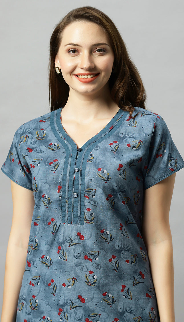 Womens Nightwear Full-Length Nighty