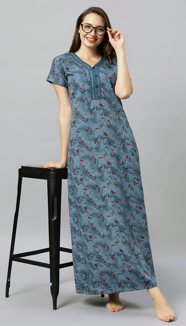 Womens Nightwear Full-Length Nighty