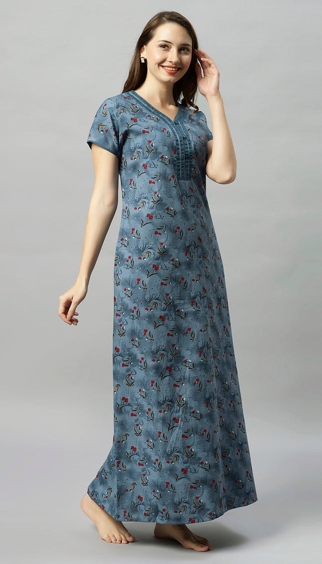 Womens Nightwear Full-Length Nighty