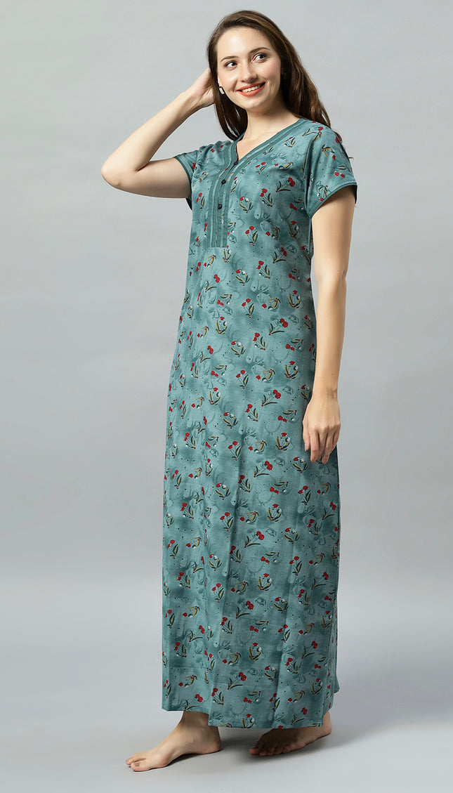 Womens Nightwear Full-Length Nighty