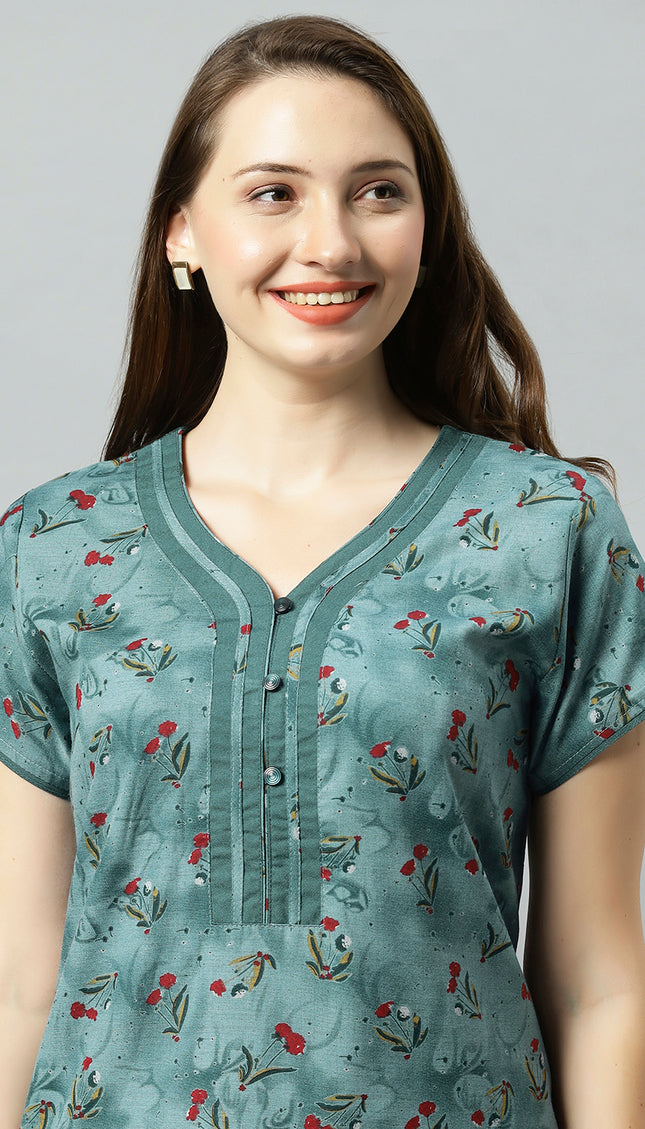 Womens Nightwear Full-Length Nighty