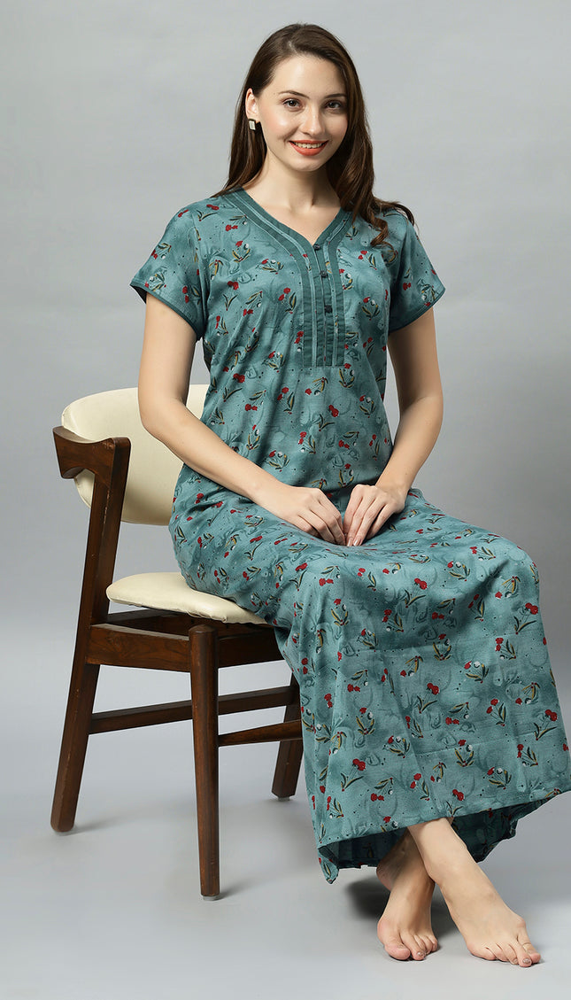 Womens Nightwear Full-Length Nighty