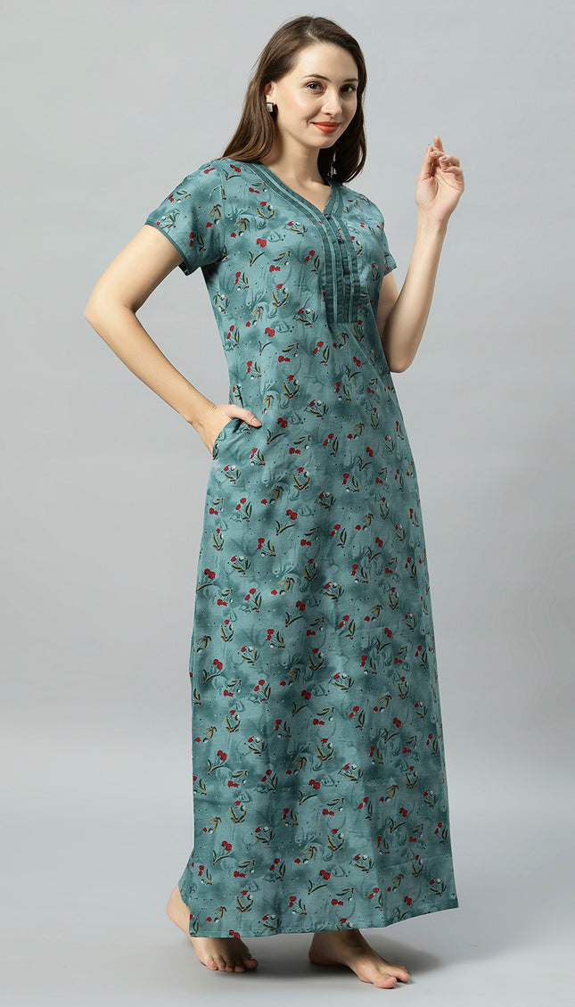 Womens Nightwear Full-Length Nighty