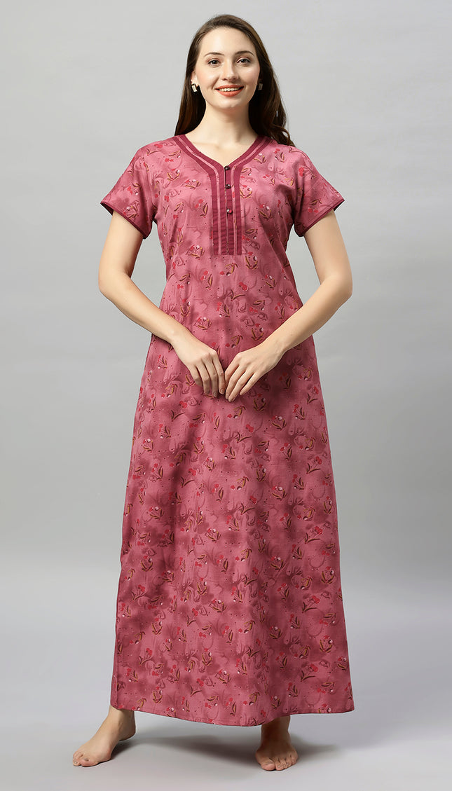 Womens Nightwear Full-Length Nighty