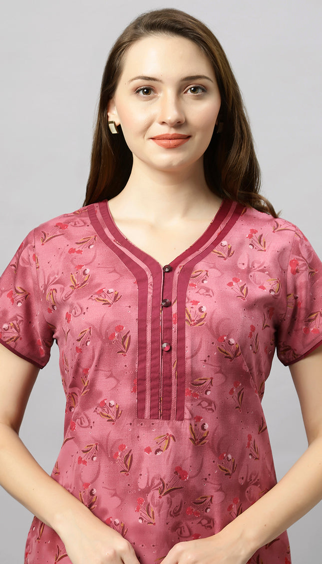 Womens Nightwear Full-Length Nighty