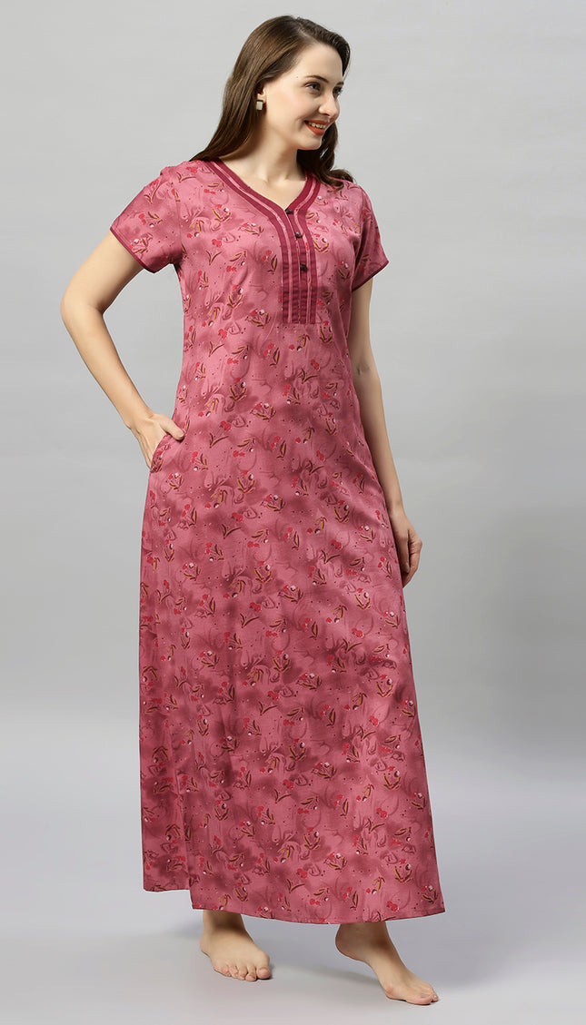 Womens Nightwear Full-Length Nighty