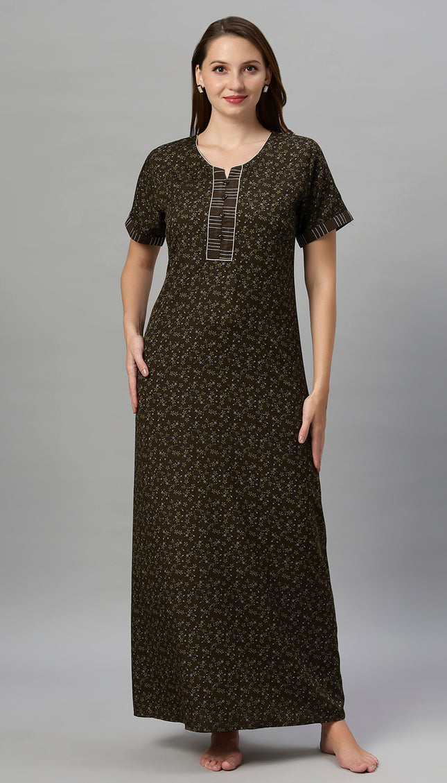 Womens Nightwear Full-Length Nighty