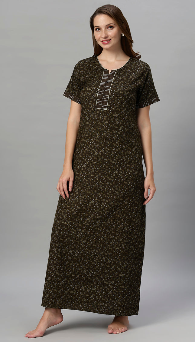 Womens Nightwear Full-Length Nighty