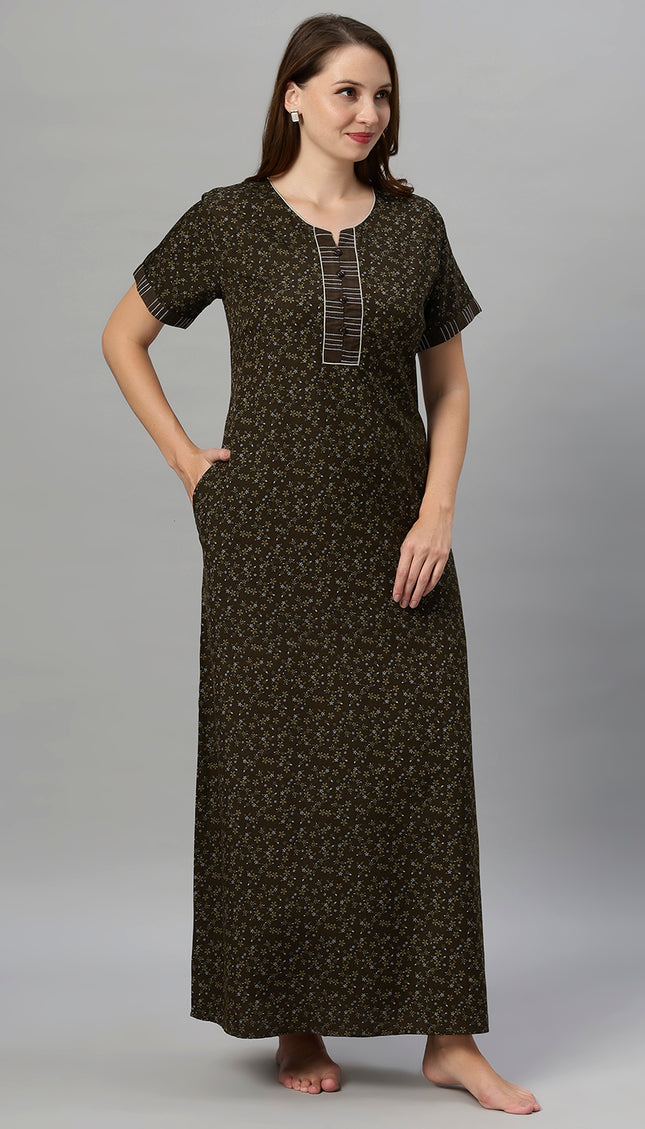 Womens Nightwear Full-Length Nighty