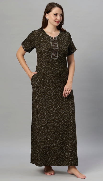 Womens Nightwear Full-Length Nighty