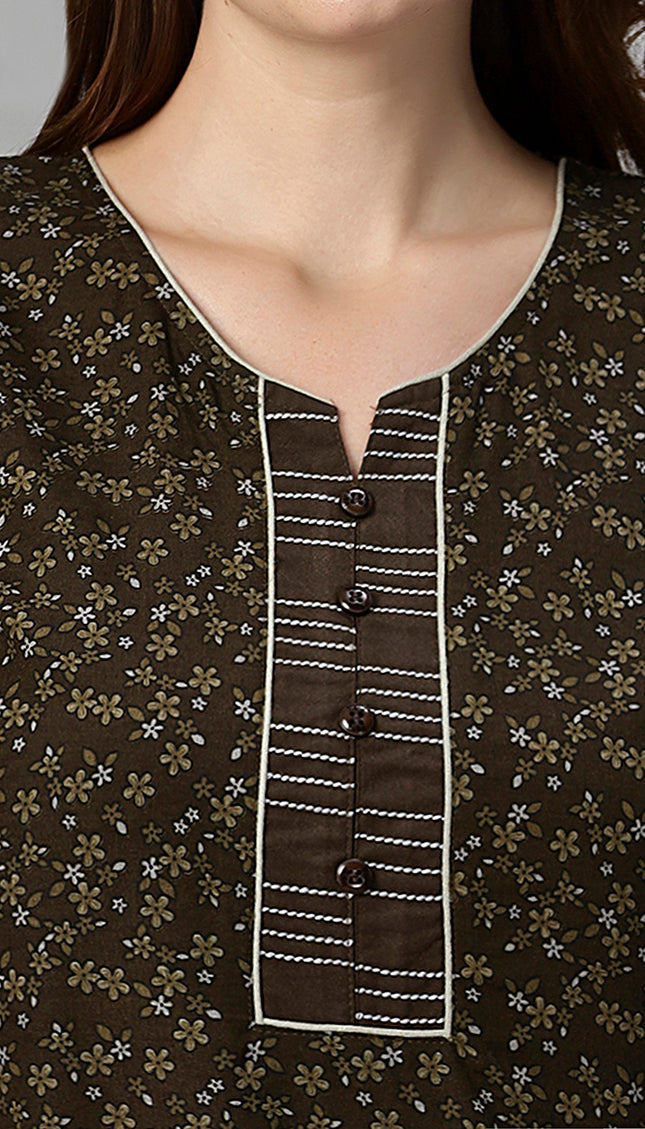 Womens Nightwear Full-Length Nighty