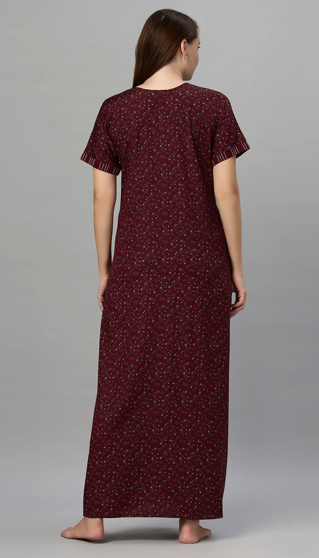 Womens Nightwear Full-Length Nighty