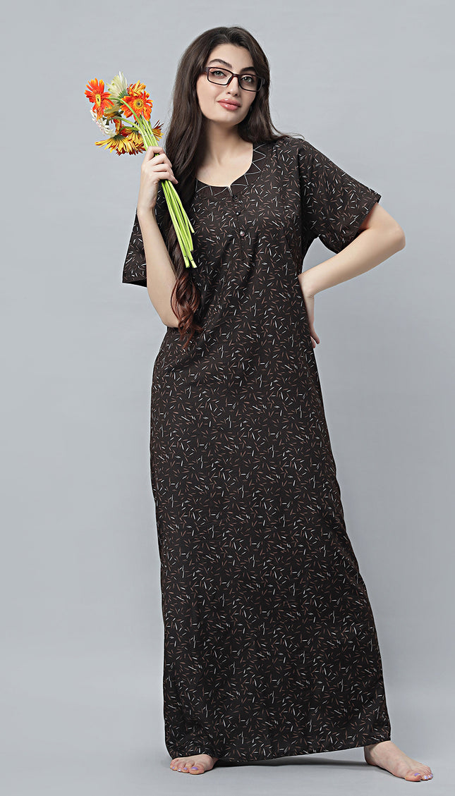 Womens Nightwear Full-Length Nighty