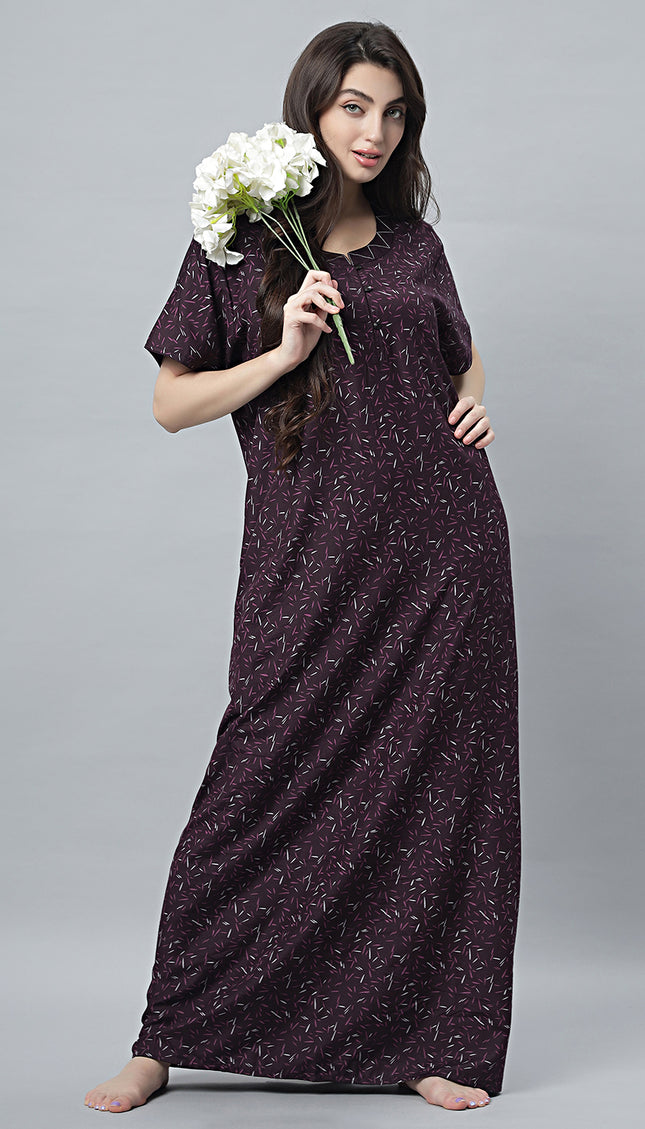 Womens Nightwear Full-Length Nighty