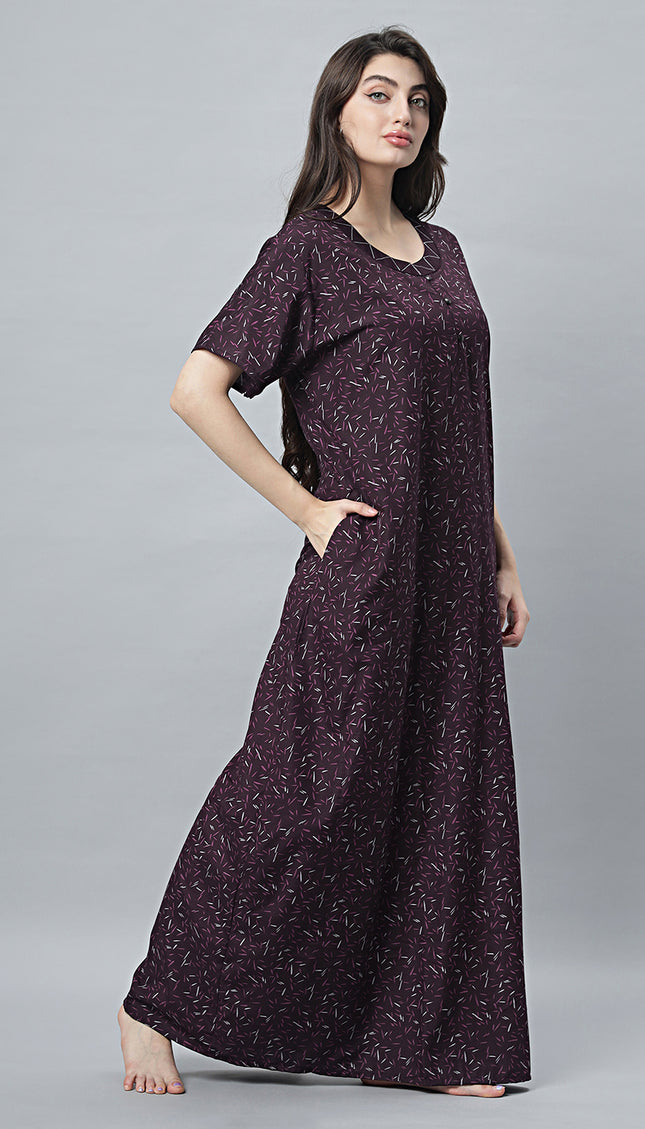 Womens Nightwear Full-Length Nighty