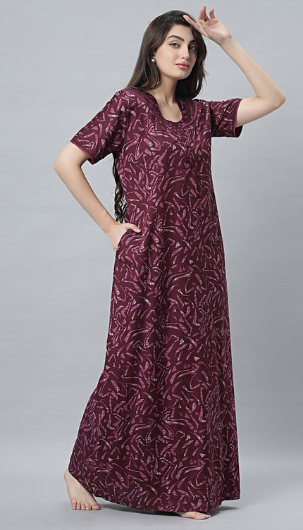 Womens Nightwear Full-Length Nighty