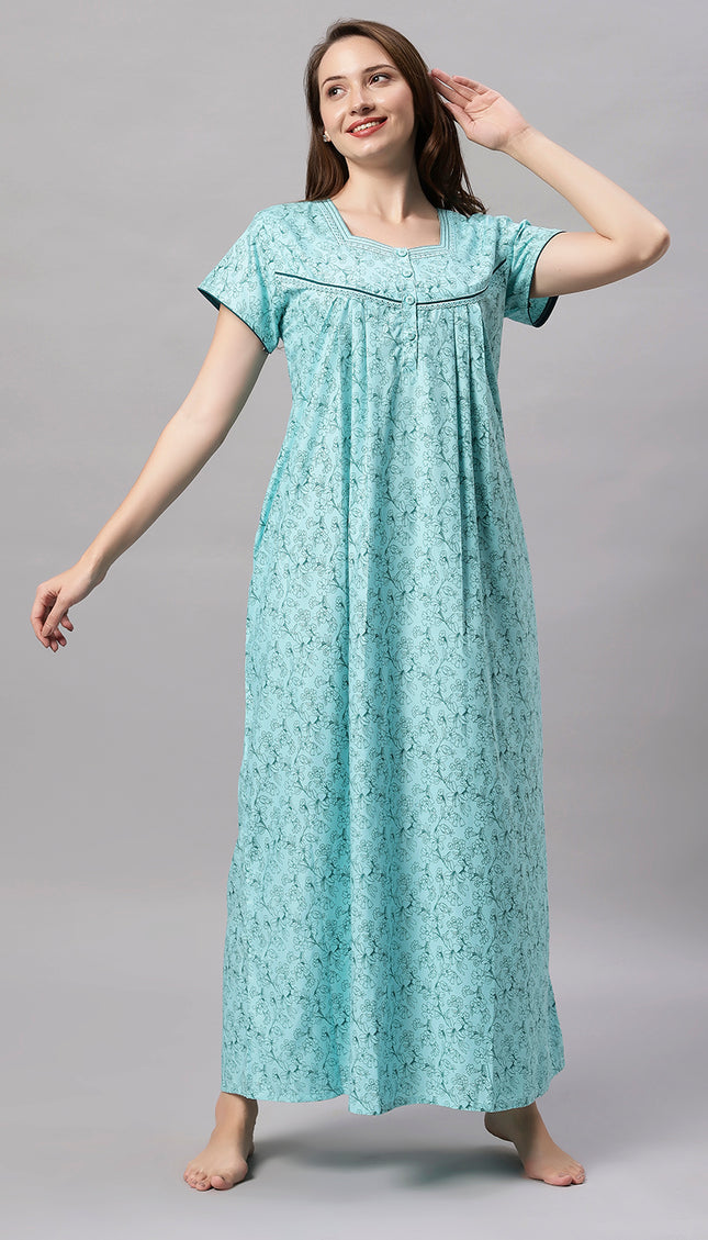 Womens Nightwear Full-Length Nighty