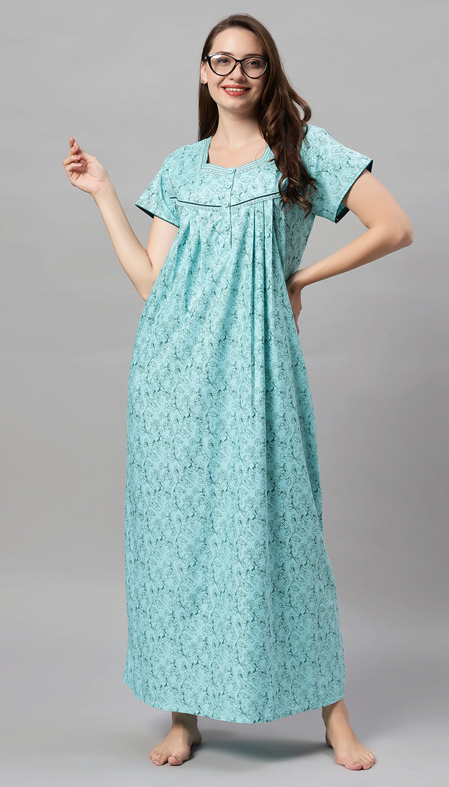 Womens Nightwear Full-Length Nighty