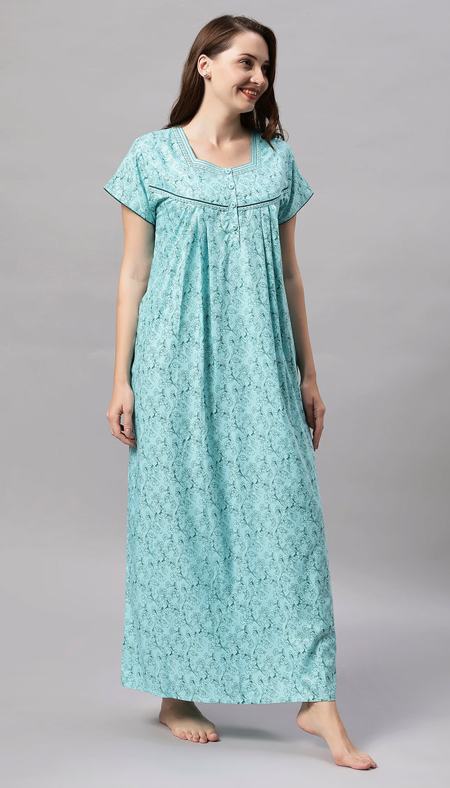 Womens Nightwear Full-Length Nighty