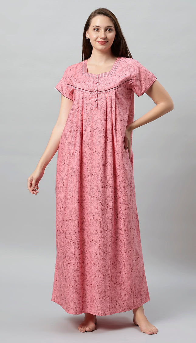 Womens Nightwear Full-Length Nighty