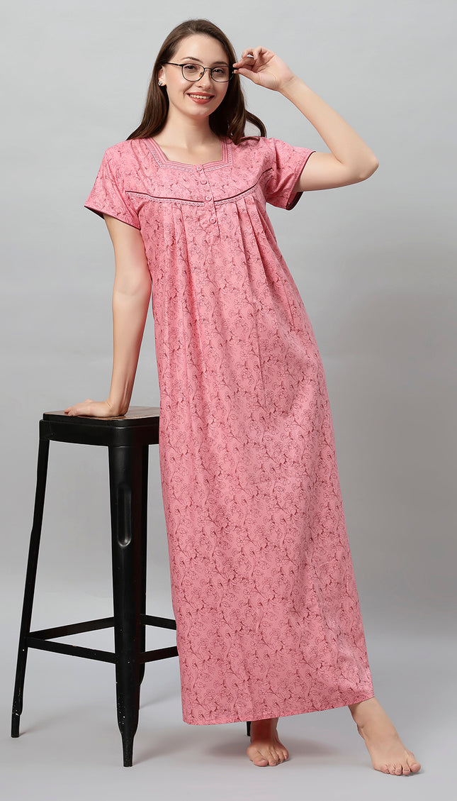 Womens Nightwear Full-Length Nighty
